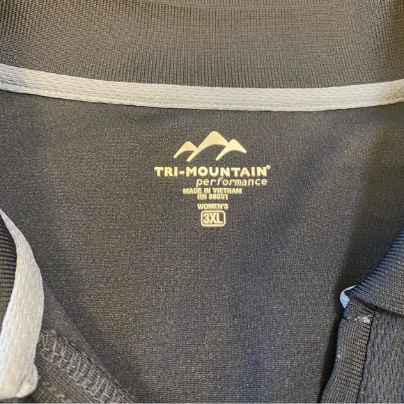 Mustang Club of America 40th Anniversary Navy Blue Polo #232 Plus‎ Size Women 3X - Picture 4 of 9